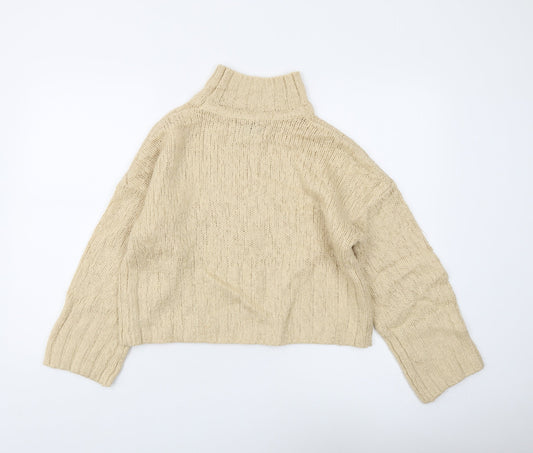 Womens UK Size 6 ASOS Beige Pullover Jumper