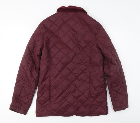 Marks & Spencer Teens Quilted Red Jacket 13-14Y