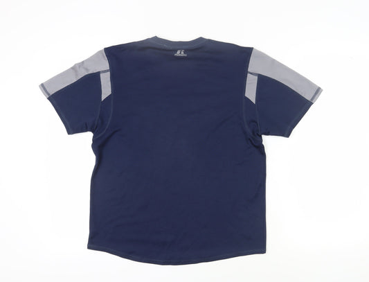 Russell Athletic Men's Blue Medium Sports T-Shirt