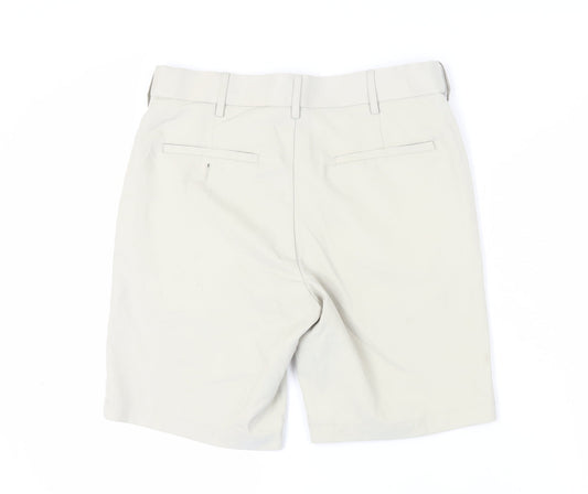 Grand Slam Men's Beige Chino Shorts, Size M