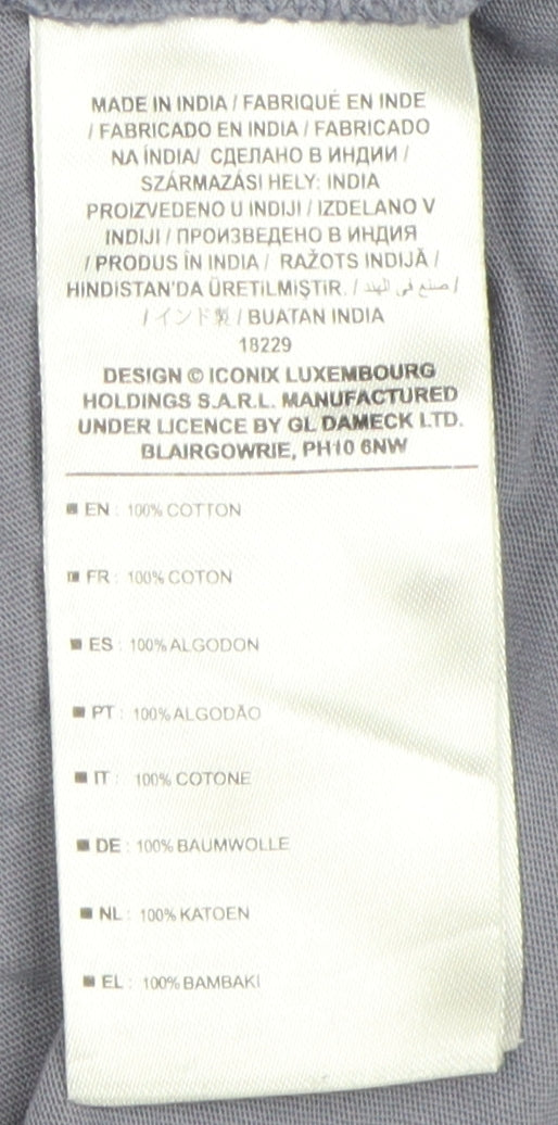 Umbro Men's Grey Crew Neck T-Shirt, Size S