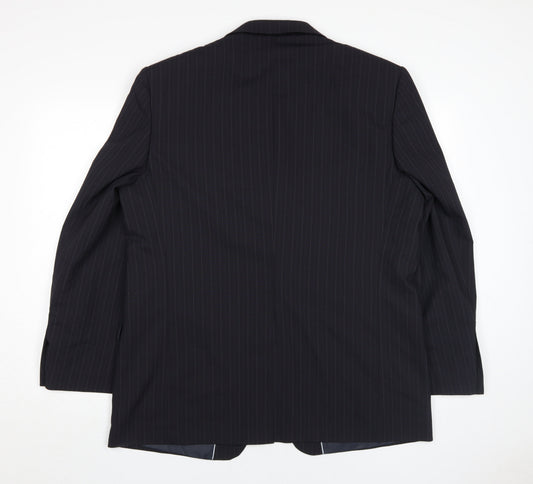 Mens UK Size 44 Marks and Spencer Regular Navy Suit Jacket