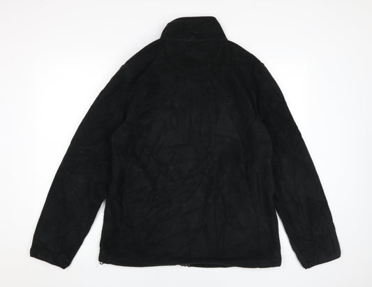 Mens UK Size M Peter Storm Black Windbreaker Coat