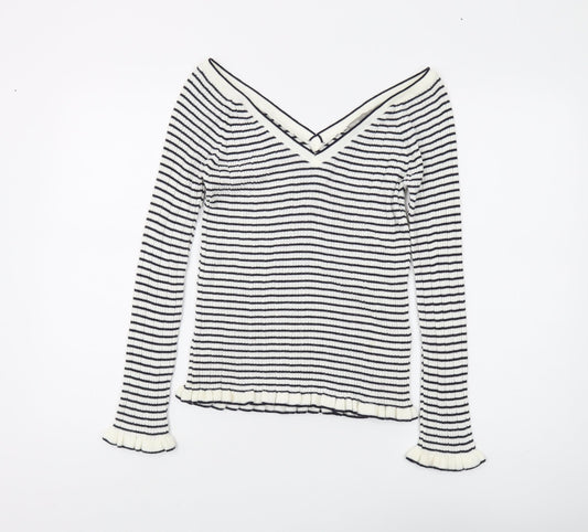 Womens UK Size 10 ASOS Black Pullover Jumper