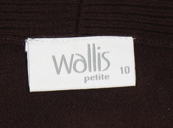 Womens UK Size 10 Wallis Brown Pullover Jumper