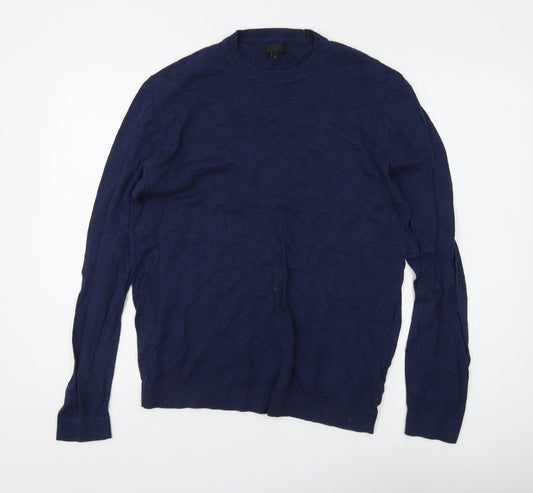 Mens UK Size M ASOS Blue Pullover Jumper