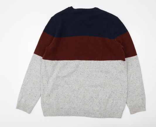 Marks and Spencer Men's Multicoloured 2XL Pullover Jumper