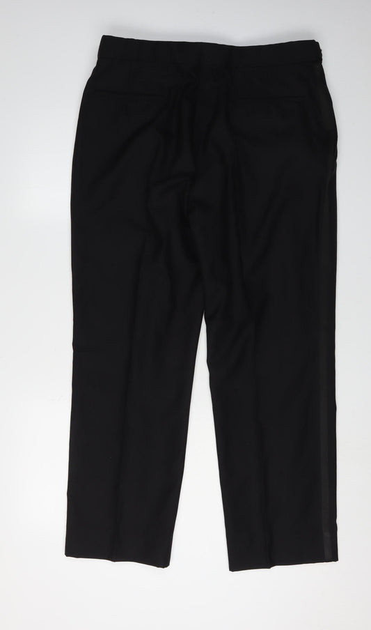 Austin Reed Men's Black Slim Fit Dress Pants Size S