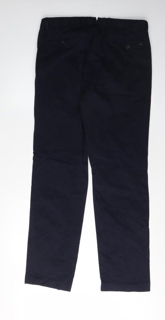 Hackett London Men's Black Straight Jeans 34R