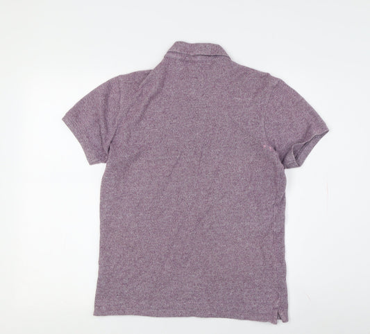 Jack Wills Unisex Purple Polo Shirt - XS Casual Style