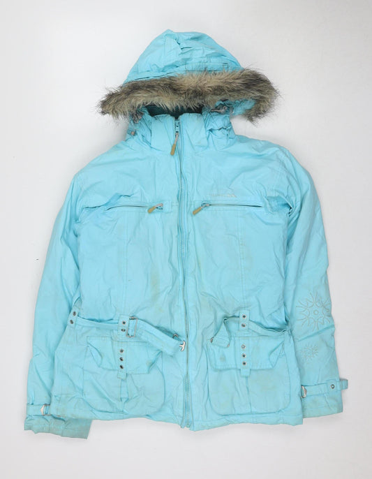 Womens UK Size L Trespass Blue Ski Jacket