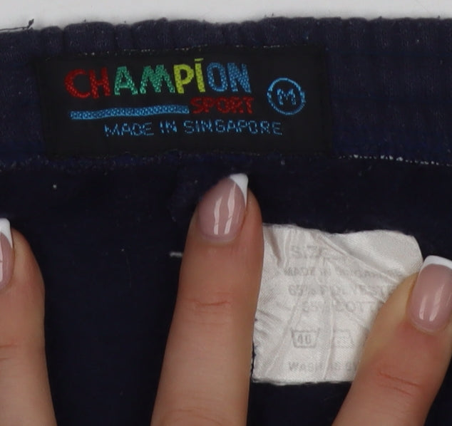 Champion Men’s Blue Jogger Trousers, M, Gym & Training