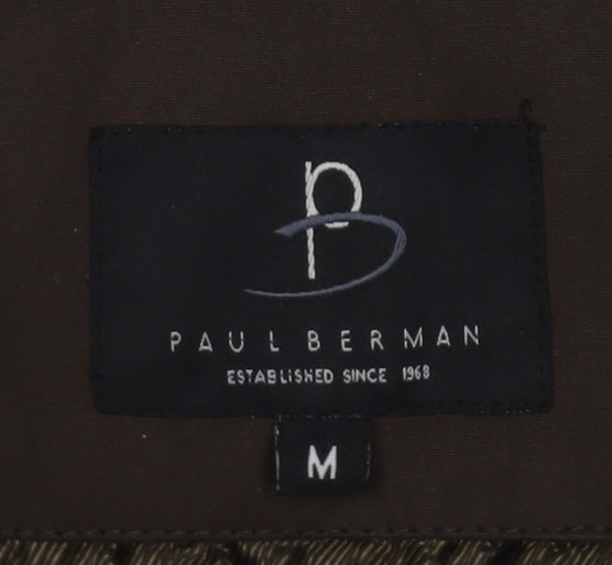 Womens UK Size M Paul Berman Brown Overcoat