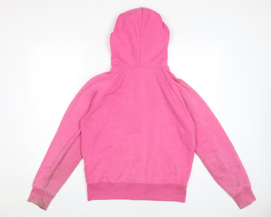 Gap Women's Pink Full Zip Hoodie, Size M
