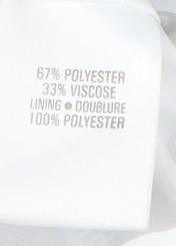 St Michael Women's Grey Blazer Size 14 - Classic Vintage