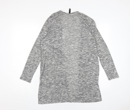 Womens UK Size S H&M Grey Cardigan Jumper