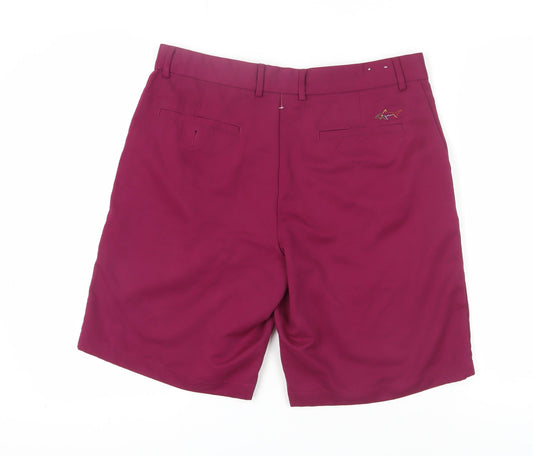 Greg Norman Men's Red Chino Shorts Size 34