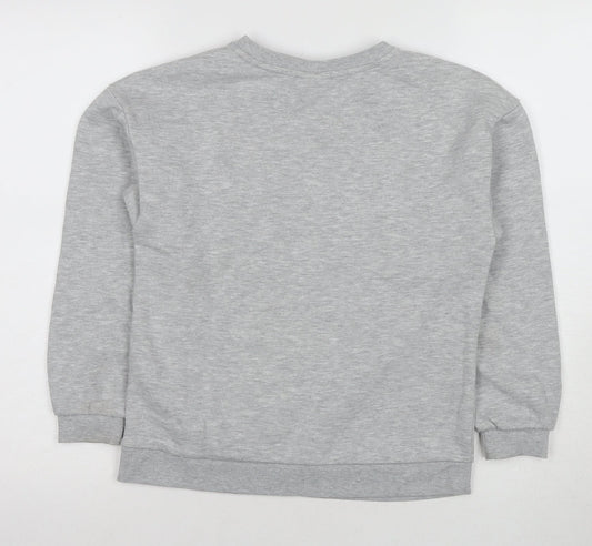Disney Boys Grey Donald Duck Cartoon Pullover Sweatshirt 10-11 Years
