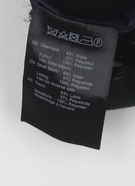 Hallhuber Women's Blue Plaid Pencil Skirt UK 8