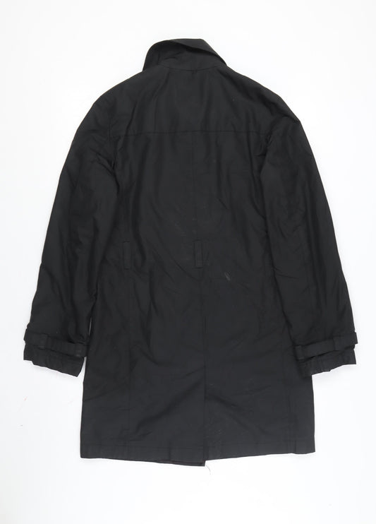 Womens UK Size 6 Betty Barclay Black Overcoat