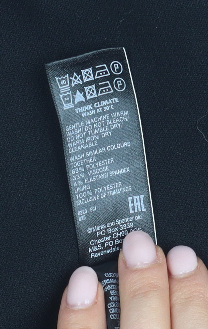 Marks and Spencer Women's Black Blazer Size 12