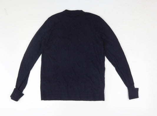 Warehouse Women's Black Christmas Pullover Jumper - Size 6