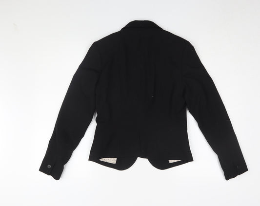 H&M Women's Black Blazer, Size 8, Perfect for Work