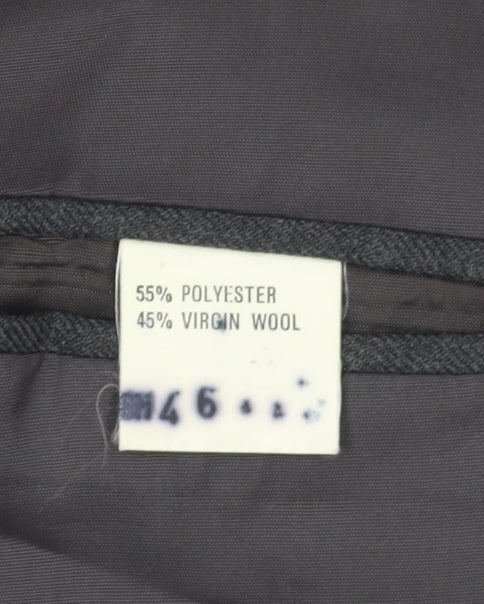Mens UK Size 46 Executex Regular Grey Suit Jacket