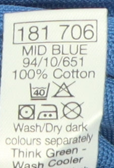 Sand Stone Men's Blue Medium Polo Shirt - Casual Wear