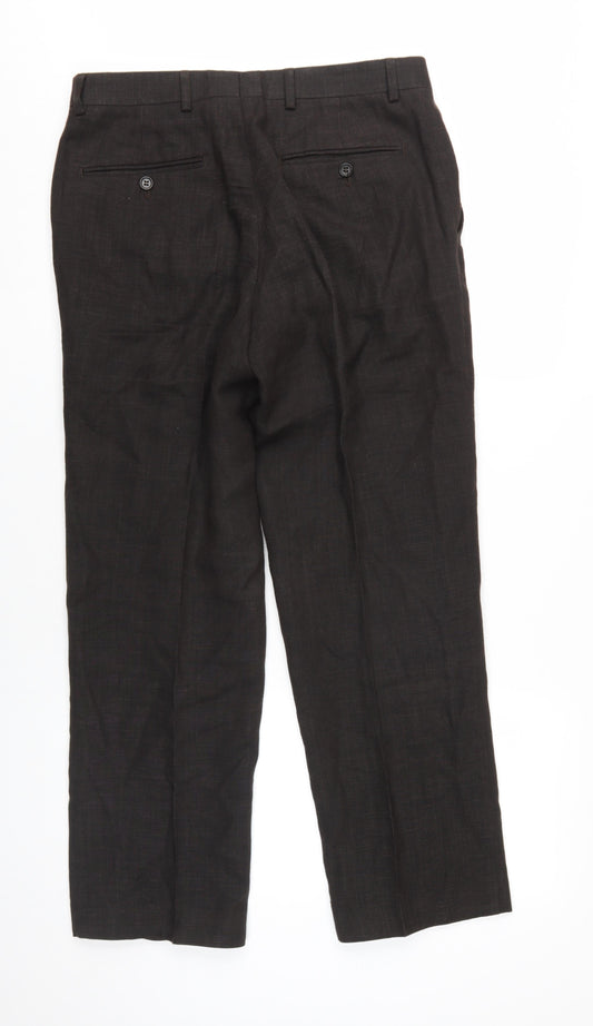 Marks & Spencer Men's Brown Dress Pants Size 32