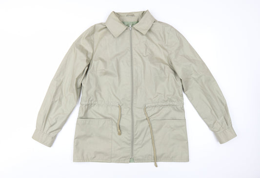 St Michael Women's Beige Anorak Jacket Size 14