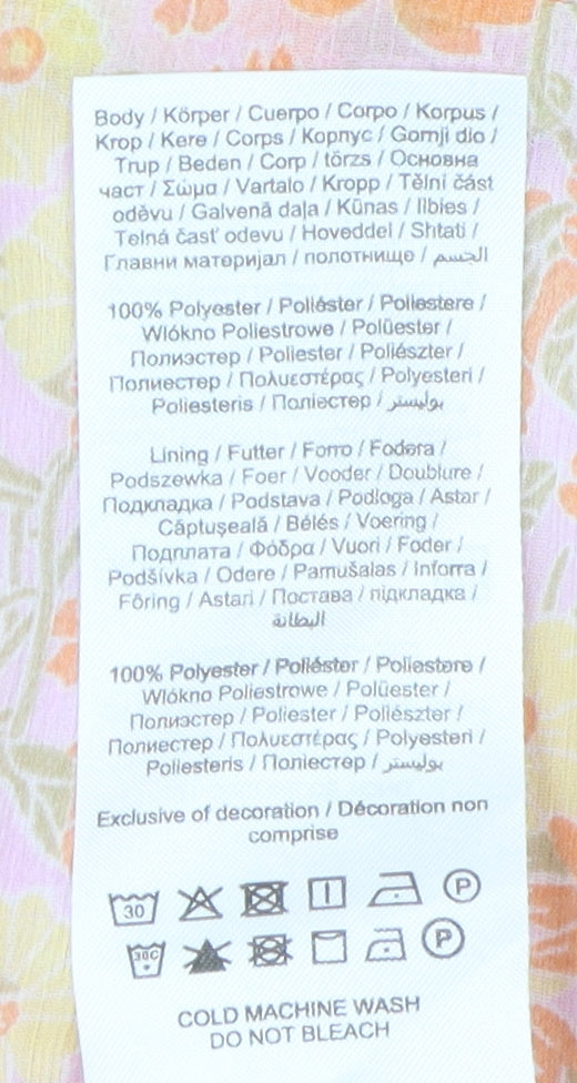 JdY Women's Multicoloured Floral Skirt M