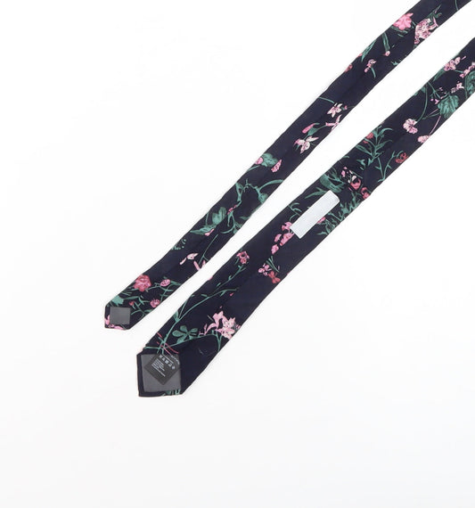 Red Herring Men's Floral Multicoloured Tie in Cotton Viscose