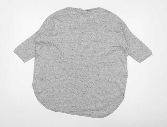 Womens UK Size XS Mango Grey Pullover Jumper