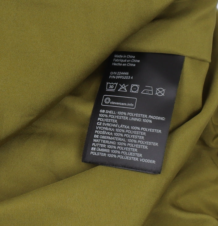 Unisex Adults UK Size M H&M Green Puffer Jacket