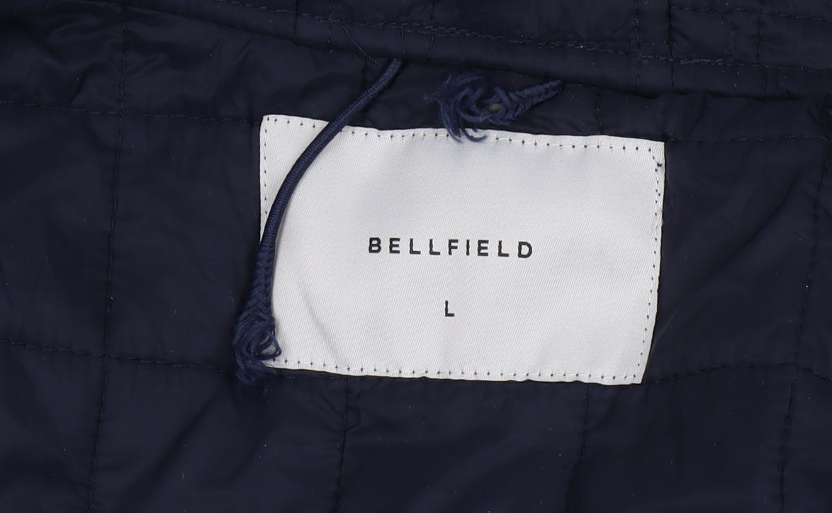 Mens UK Size L Bellfield Blue Rain Coat