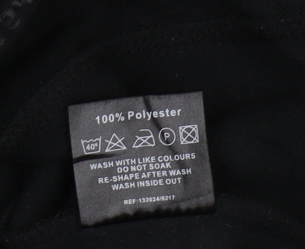 TOG24 Boys Black Fleece 1/4 Zip Hoodie Size 13 Years