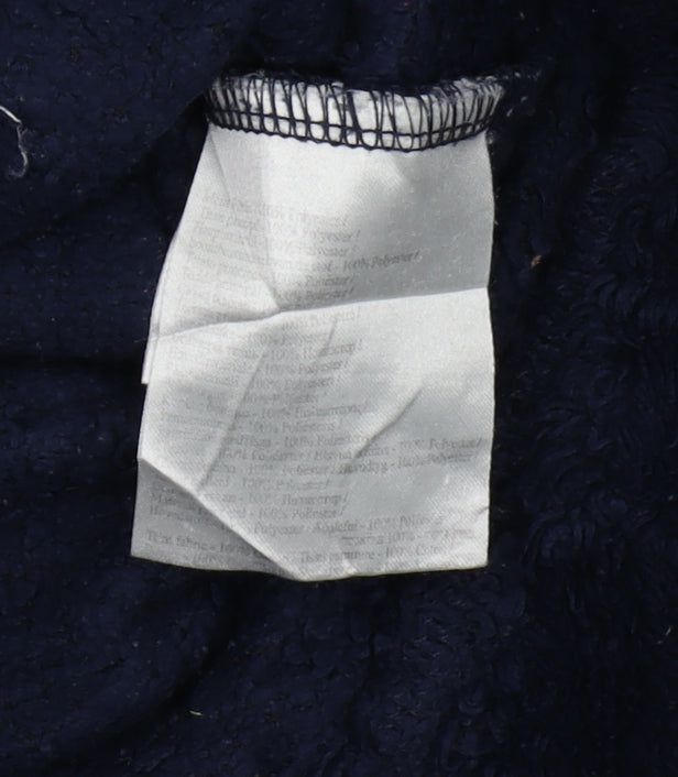 Regatta Women's Blue Henley Long Sleeve Pullover, UK 14