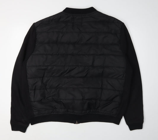 ASOS Men's Black 2XL Bomber Jacket