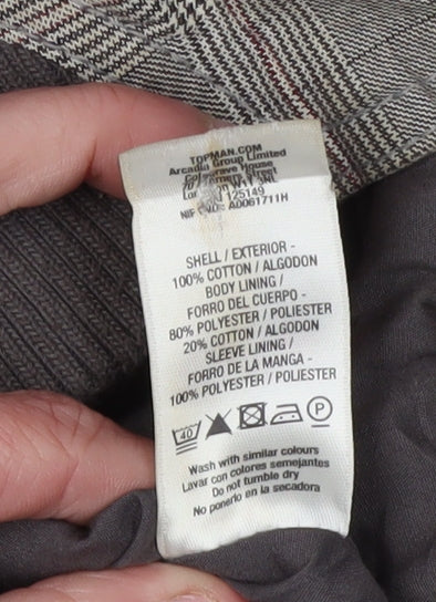 Mens UK Size XS Topman Grey