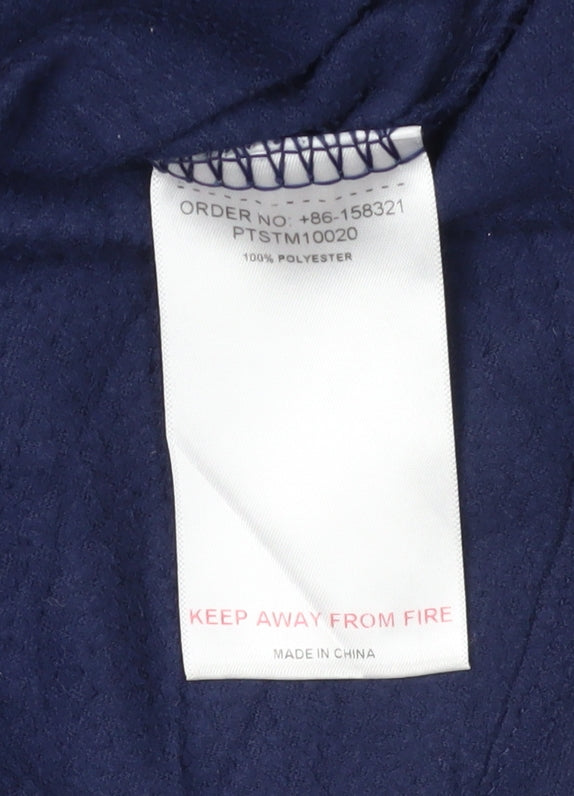 Mens UK Size L Peter Storm Blue 1/4 Zip Sweatshirt