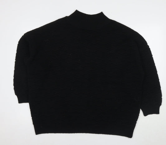 Next Men's Black XL High Neck Jumper