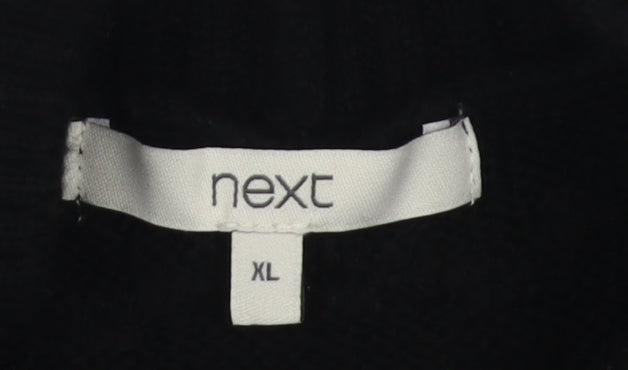 Next Men's Black XL High Neck Jumper