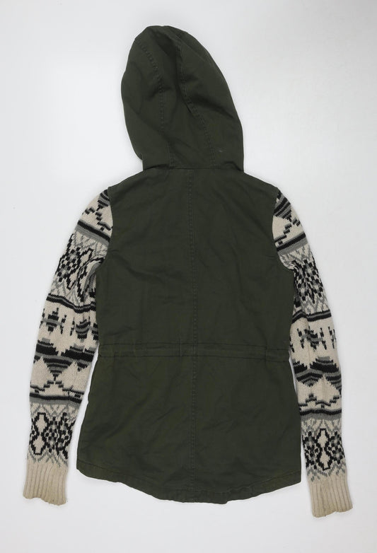 Womens UK Size 8 Miss Selfridge Green Basic Jacket