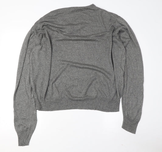 Dockers Men's XL Grey Argyle Knit Pullover Jumper