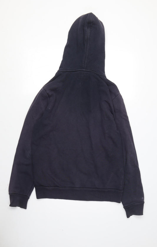 Mens UK Size S Gap Black Full Zip Hoodie