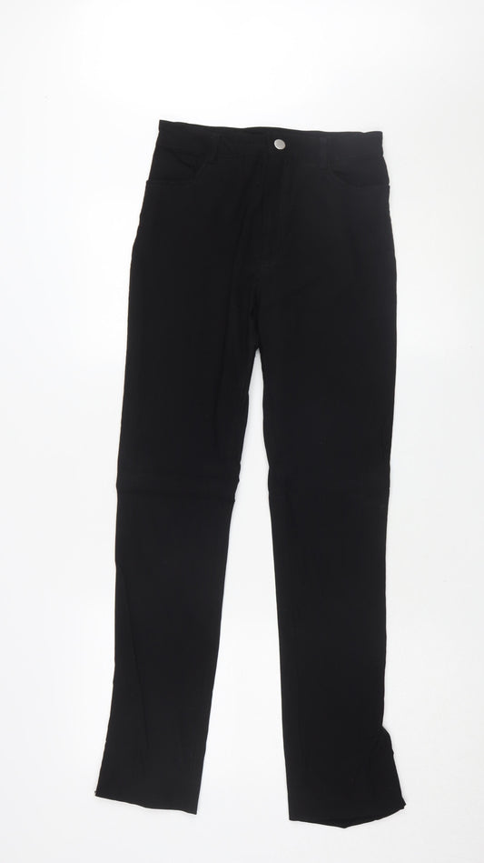 Womens UK Size 12 Monki Slim Fit Jegging Black Trousers