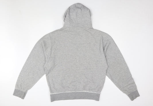 Mens UK Size M Dunnes Stores Grey Pullover Hoodie