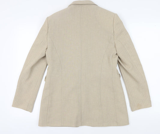 Marks and Spencer Beige Women’s Suit Jacket Size 12