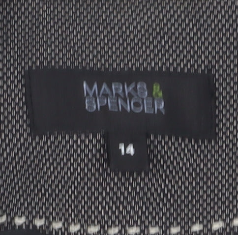 Marks and Spencer Women's Grey Blazer Size 14